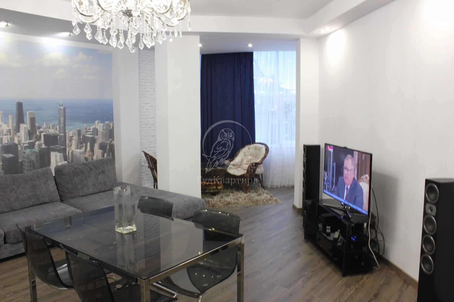 #989 Двухкомнатная квартира у моря с современным ремонтом в ЖК Московия ...